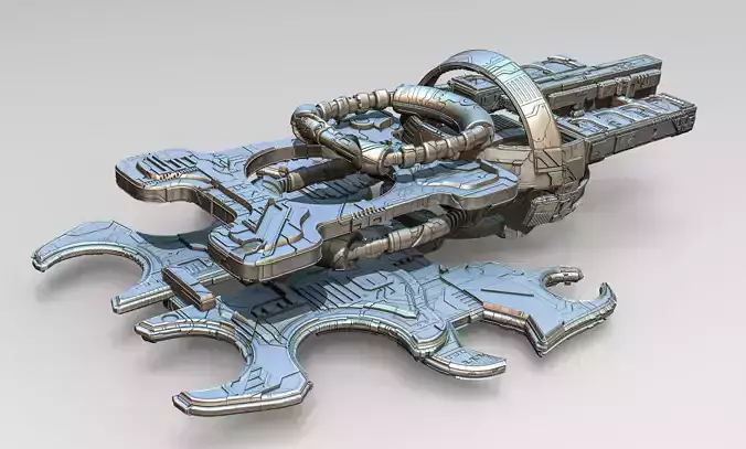 space equipment node 00243 3D model