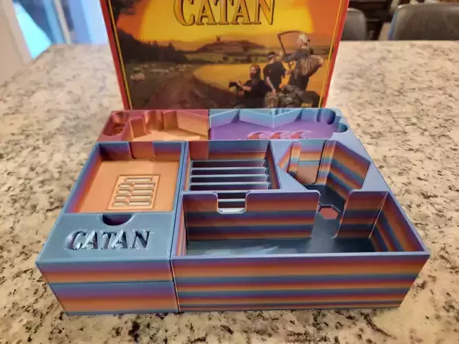 Settlers of Catan and Expansion Organizer
