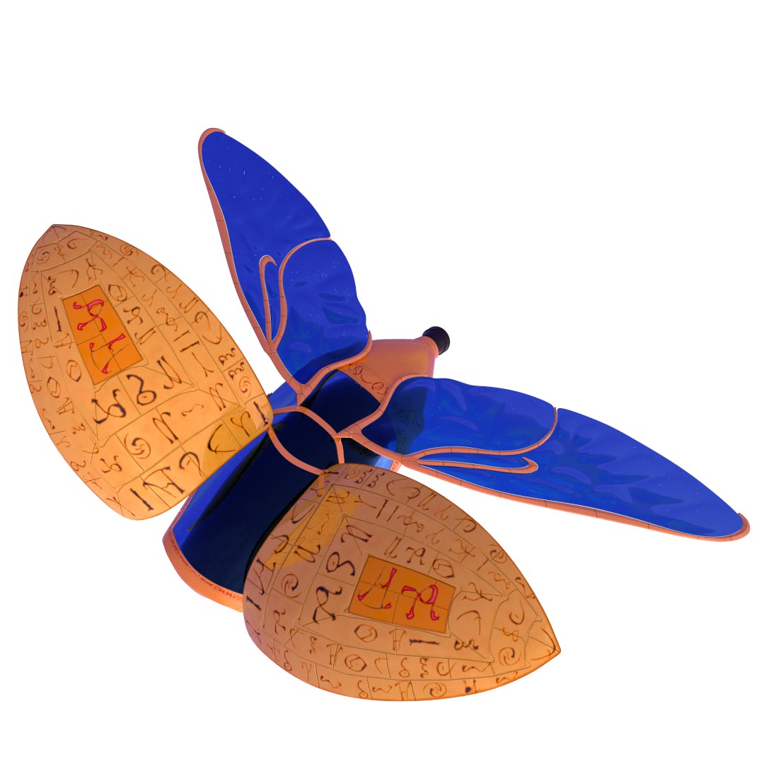 sci-fi ship 3D model_3