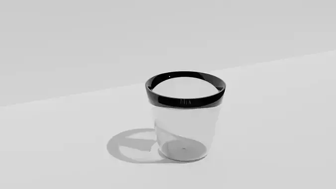 Wine glass free model 2