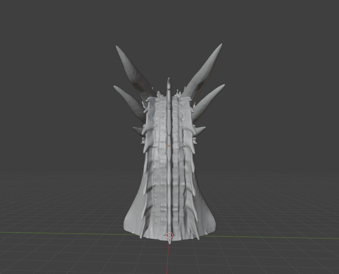 Ready Print Dragon Headphone Stand 3D print model_9