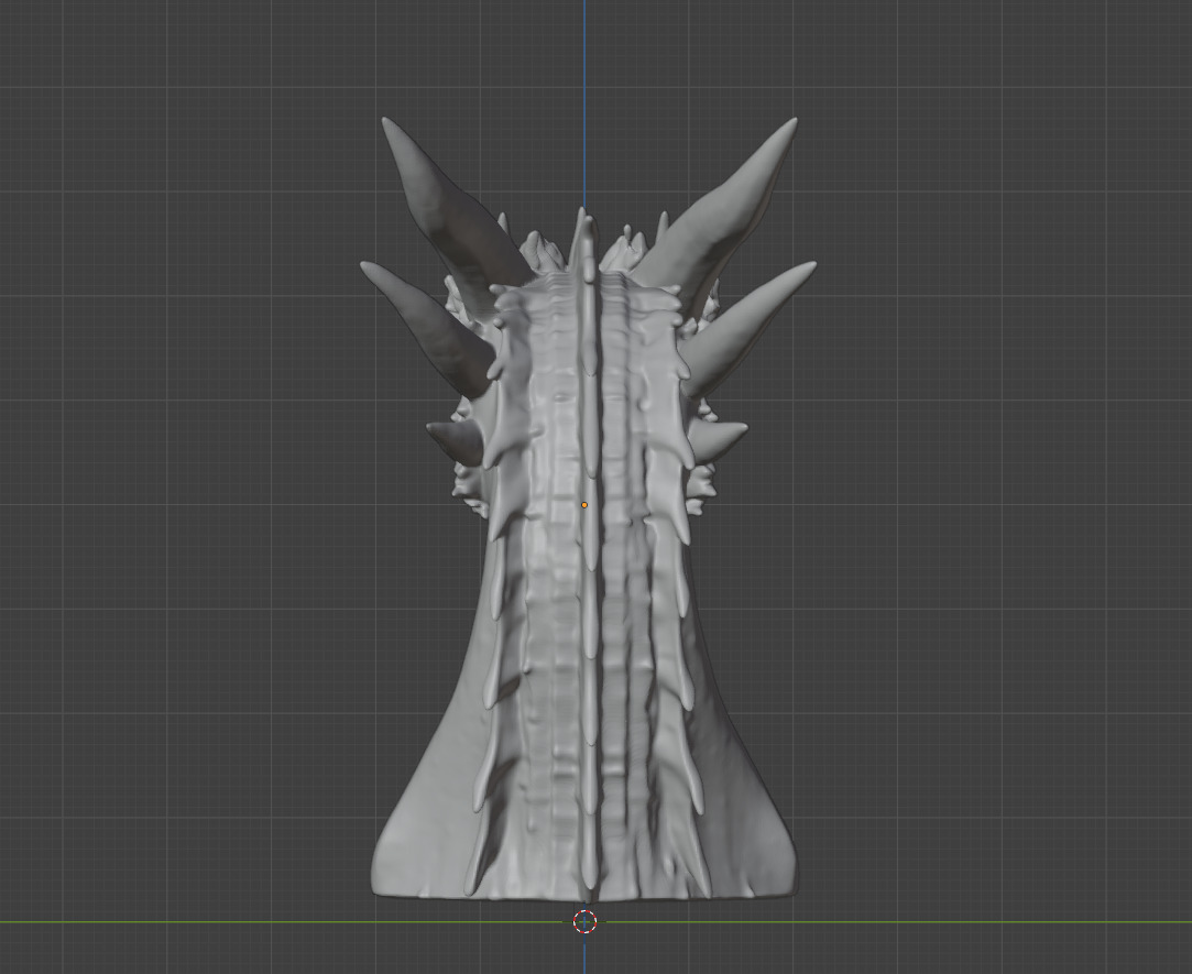 Ready Print Dragon Headphone Stand 3D print model_3