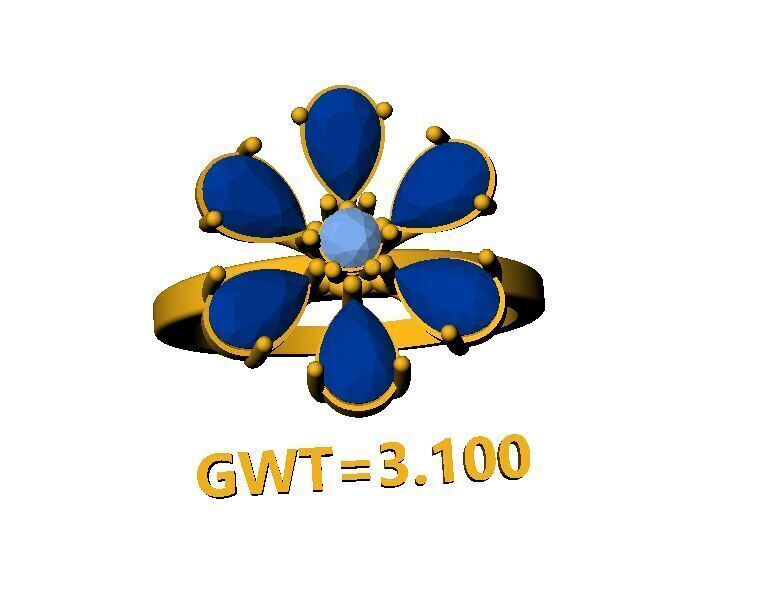 FASION RING 3D model_2