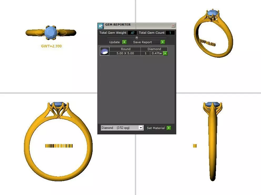 FASION RING 3D model_1