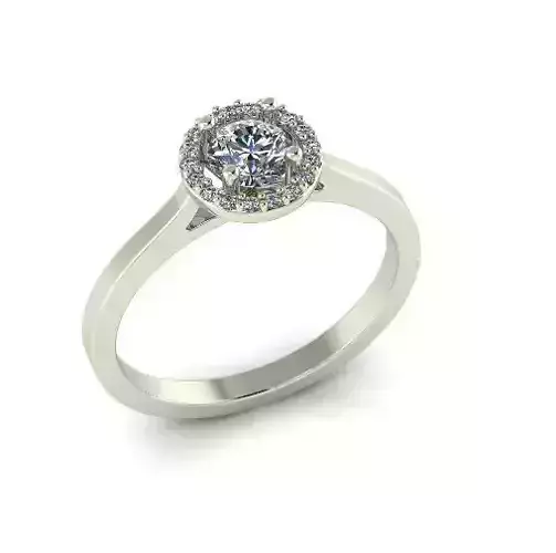 Solitaire ring Model 7074