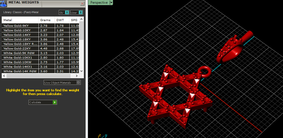Star of David pendant Model 7072 3D print model_6
