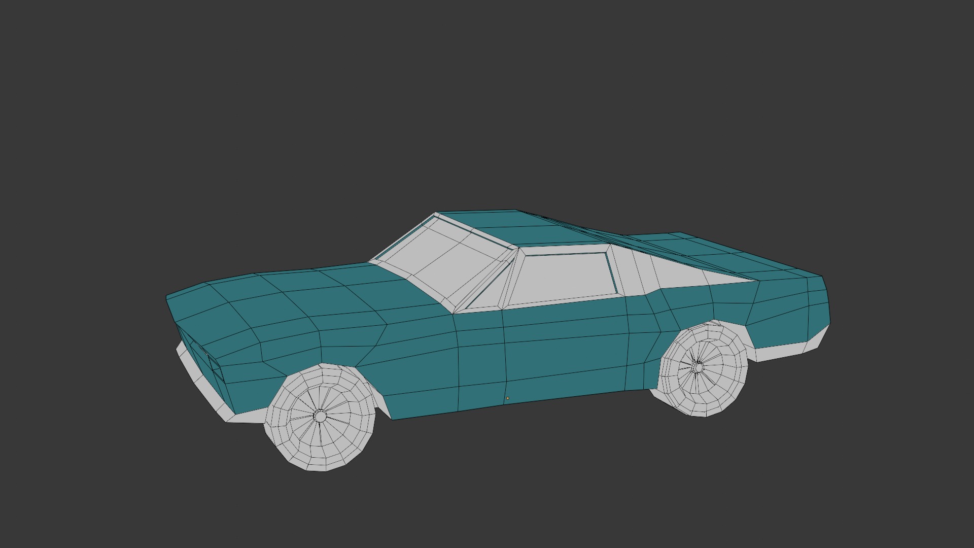 Cartoon Car Low-poly  3D Model Collection_29