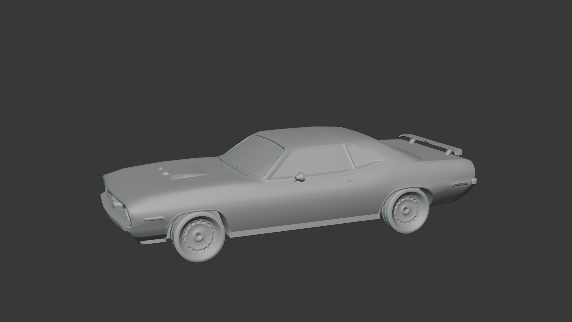 Cartoon Car Low-poly  3D Model Collection_11