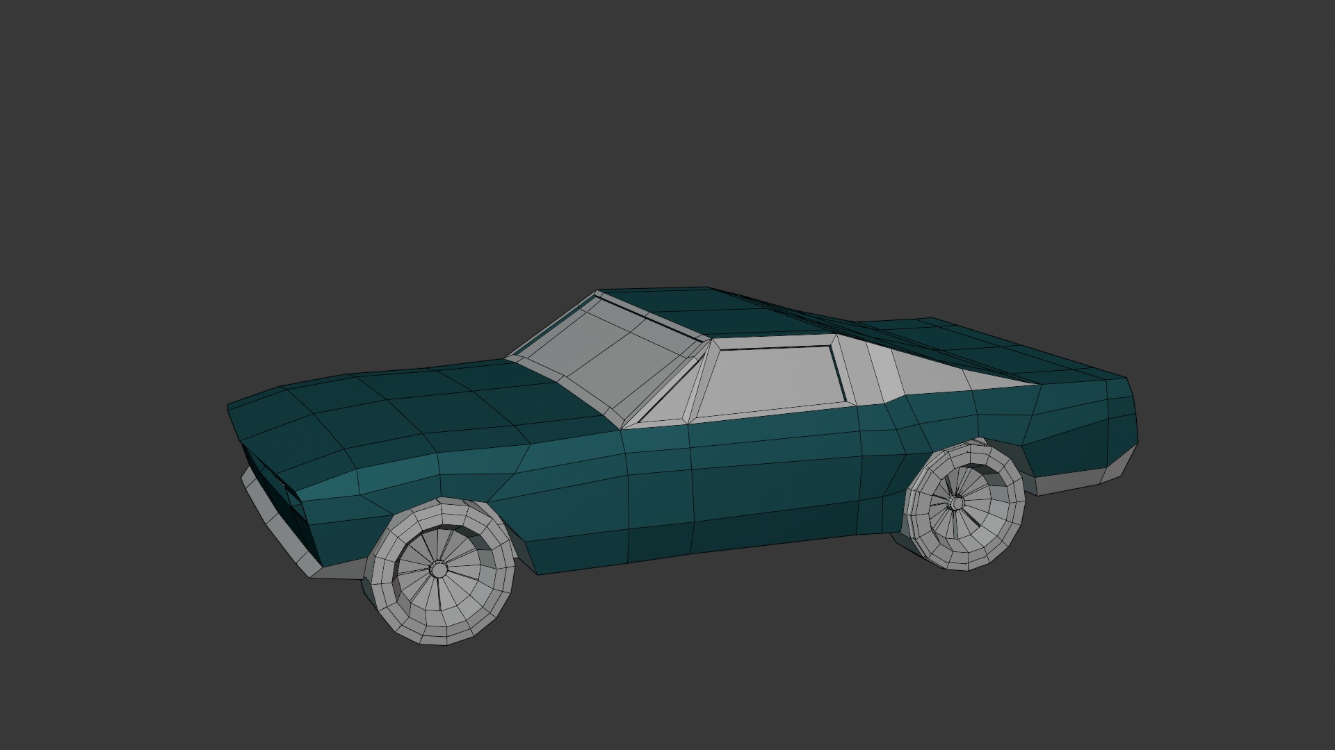 Cartoon Car Low-poly  3D Model Collection_30