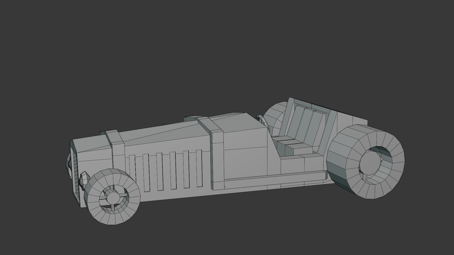 Cartoon Car Low-poly  3D Model Collection_40