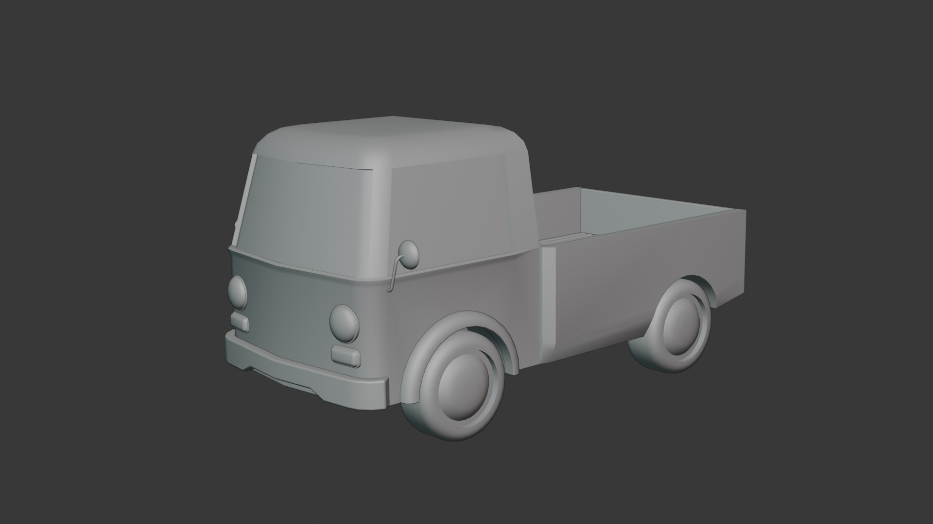 Cartoon Car Low-poly  3D Model Collection_16