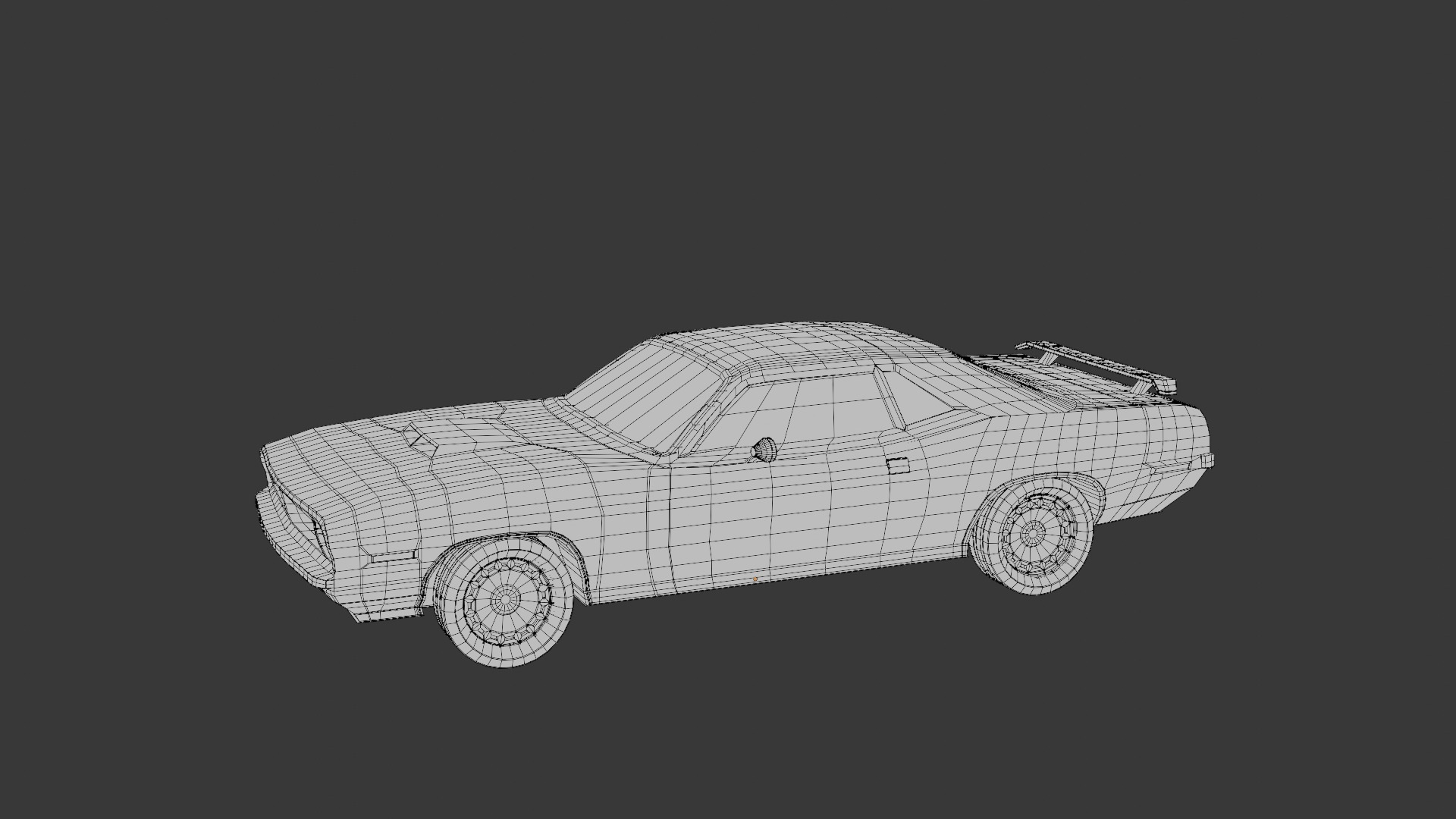 Cartoon Car Low-poly  3D Model Collection_9