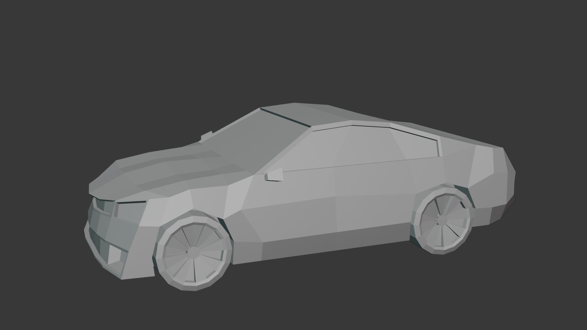 Cartoon Car Low-poly  3D Model Collection_22