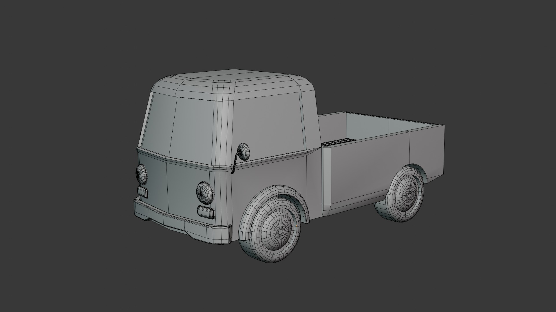 Cartoon Car Low-poly  3D Model Collection_14