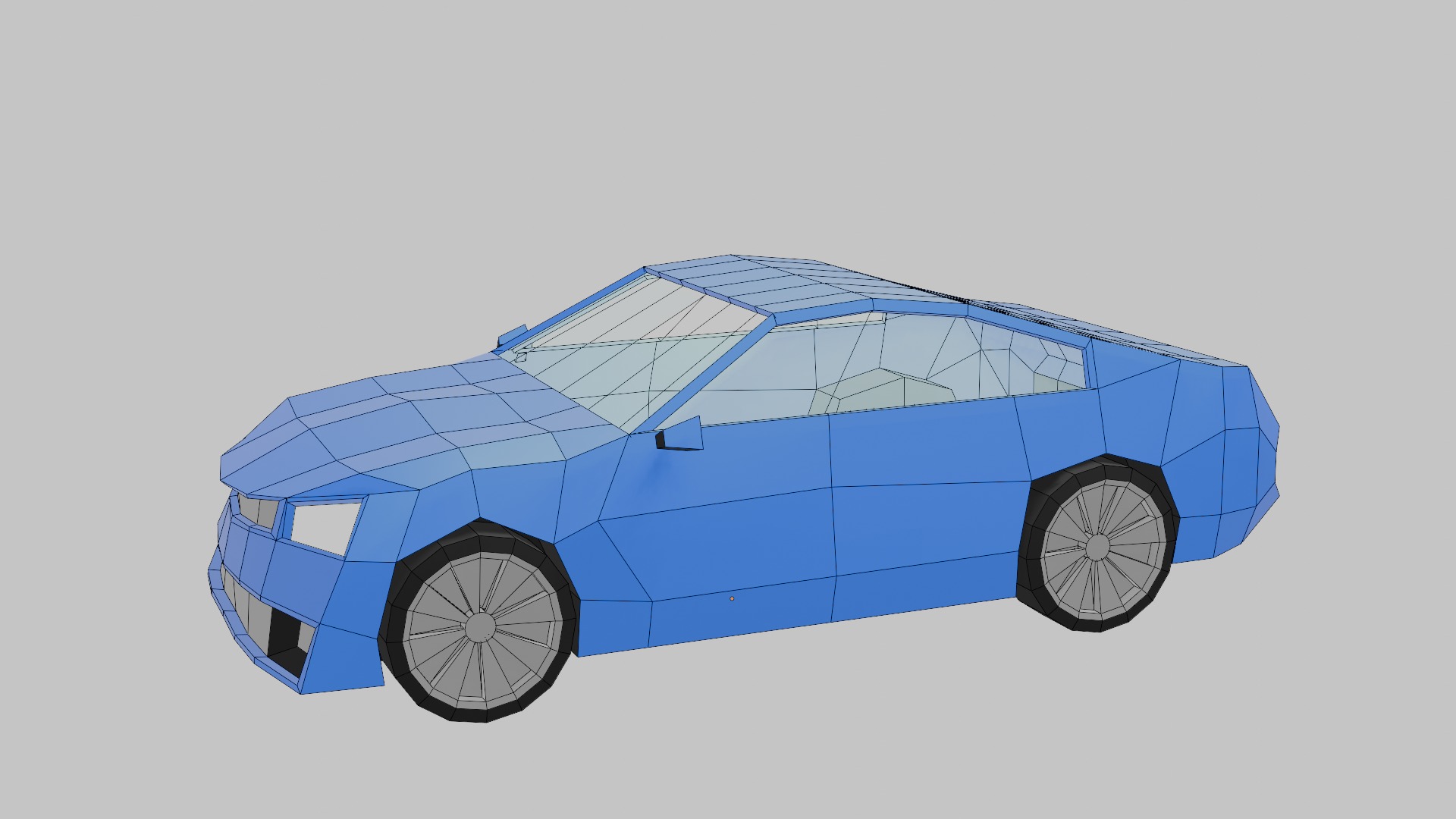 Cartoon Car Low-poly  3D Model Collection_24