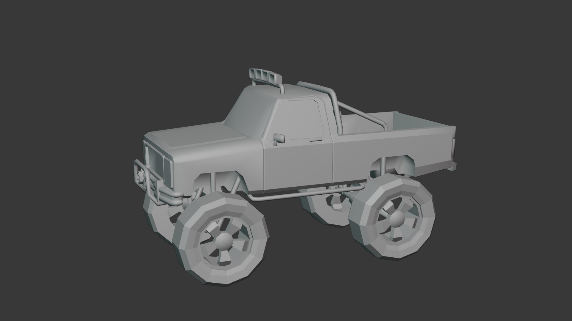 Cartoon Car Low-poly  3D Model Collection_21