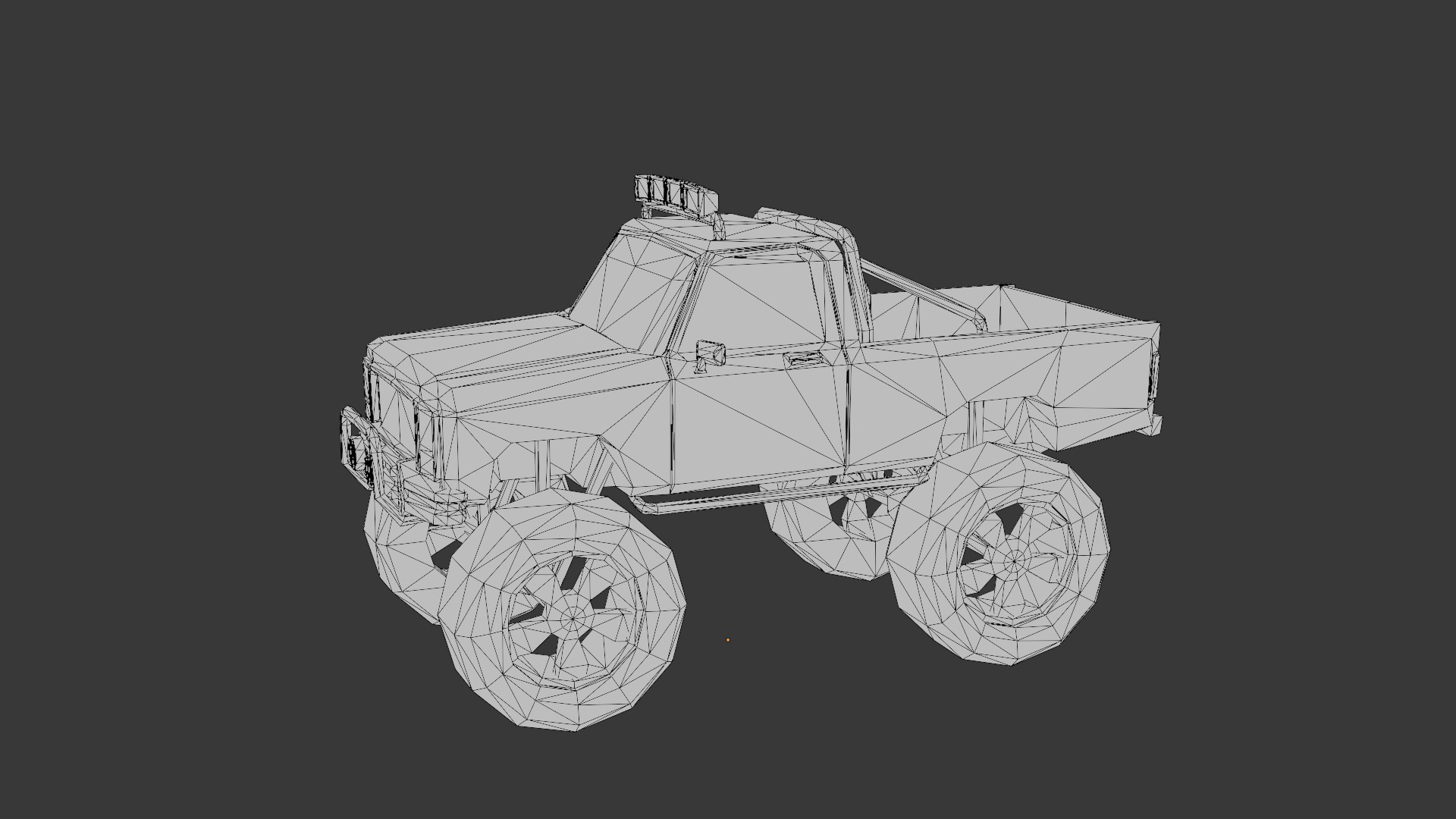 Cartoon Car Low-poly  3D Model Collection_20