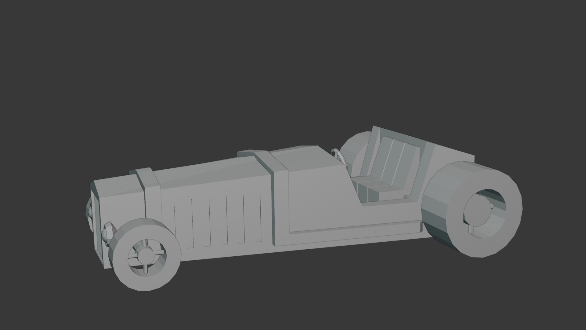 Cartoon Car Low-poly  3D Model Collection_41