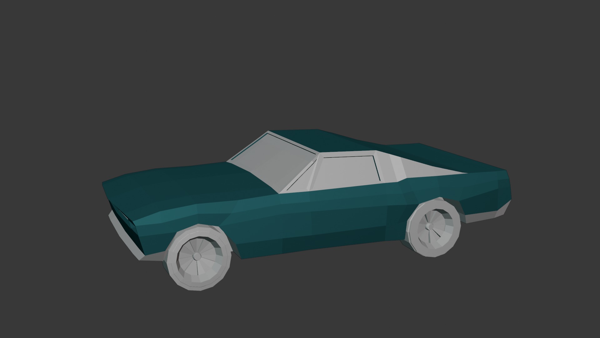 Cartoon Car Low-poly  3D Model Collection_31