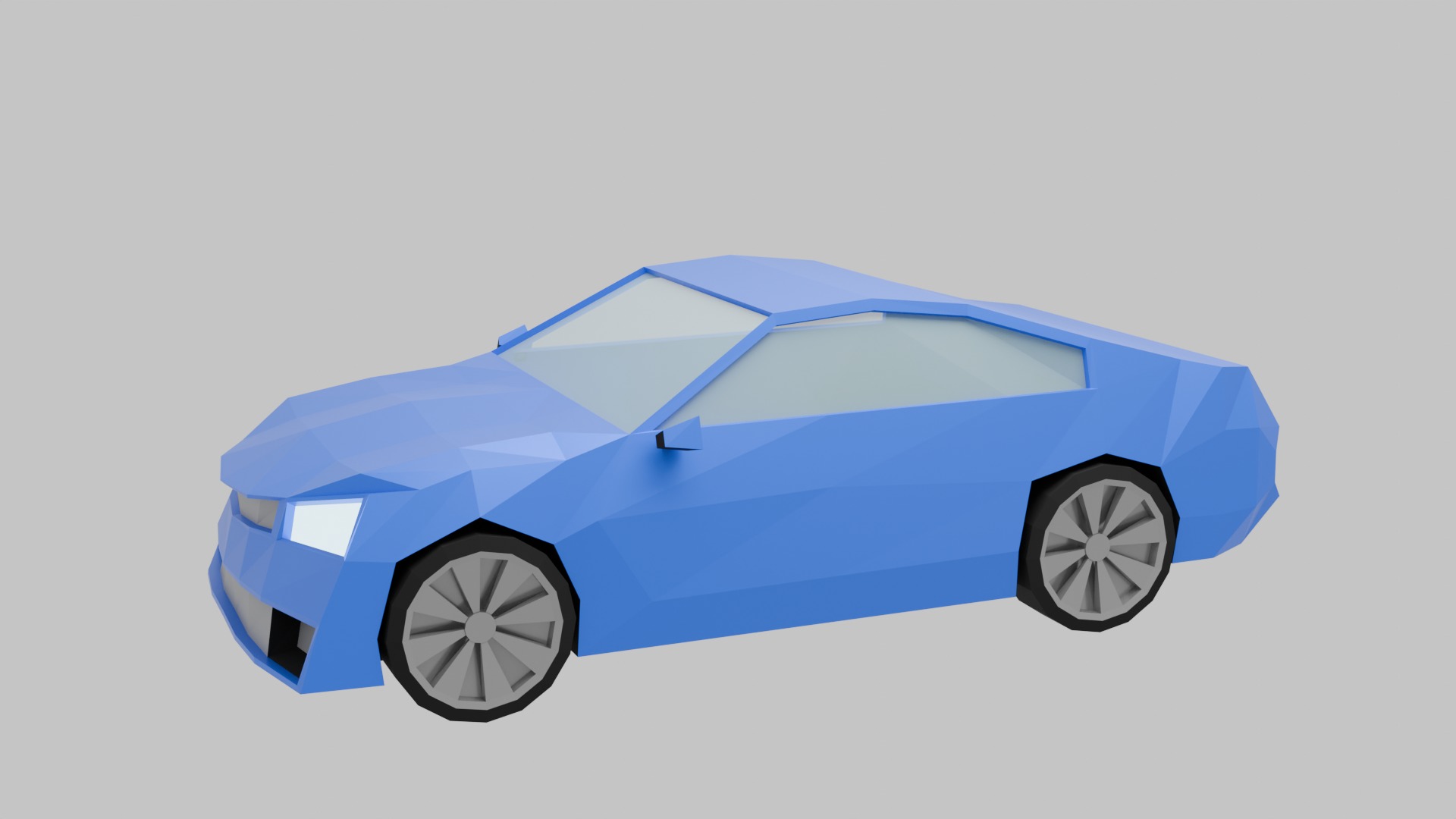 Cartoon Car Low-poly  3D Model Collection_23