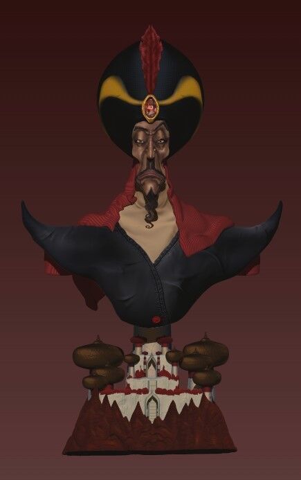 ALADDIN MOVIES JAFAR Bust 3D print model_1