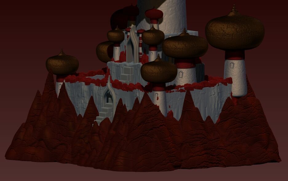 ALADDIN MOVIES JAFAR Bust 3D print model_13