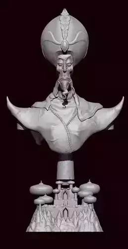 ALADDIN MOVIES JAFAR Bust