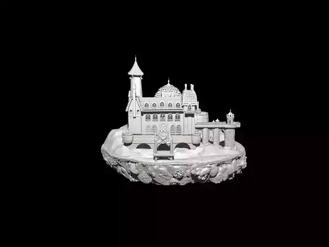 La sirenita Castillo principe Eric 3D print model