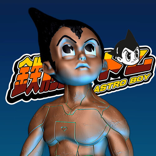 Astro Boy Free 3D print model