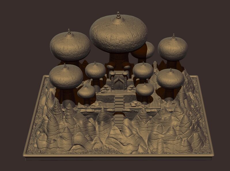 Agrabah City Free 3D model_4