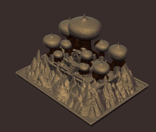 Agrabah City Free 3D model_2