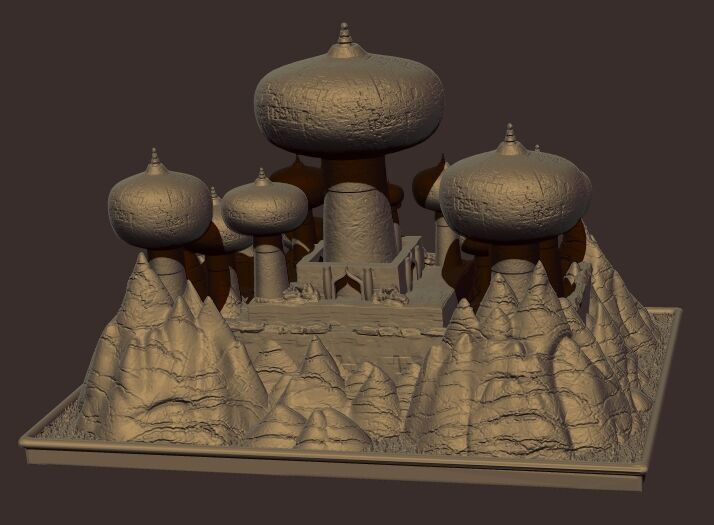 Agrabah City Free 3D model_3
