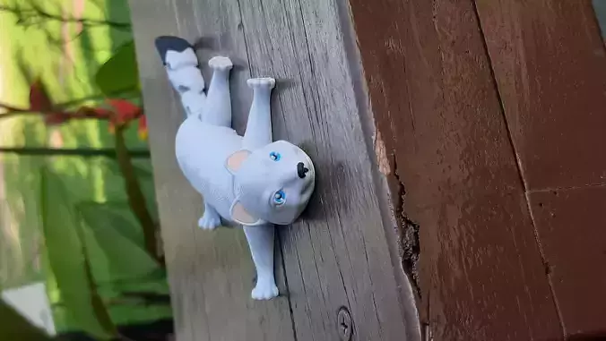 Flexi Winter Weasel - 3mf - No Support 3D print model
