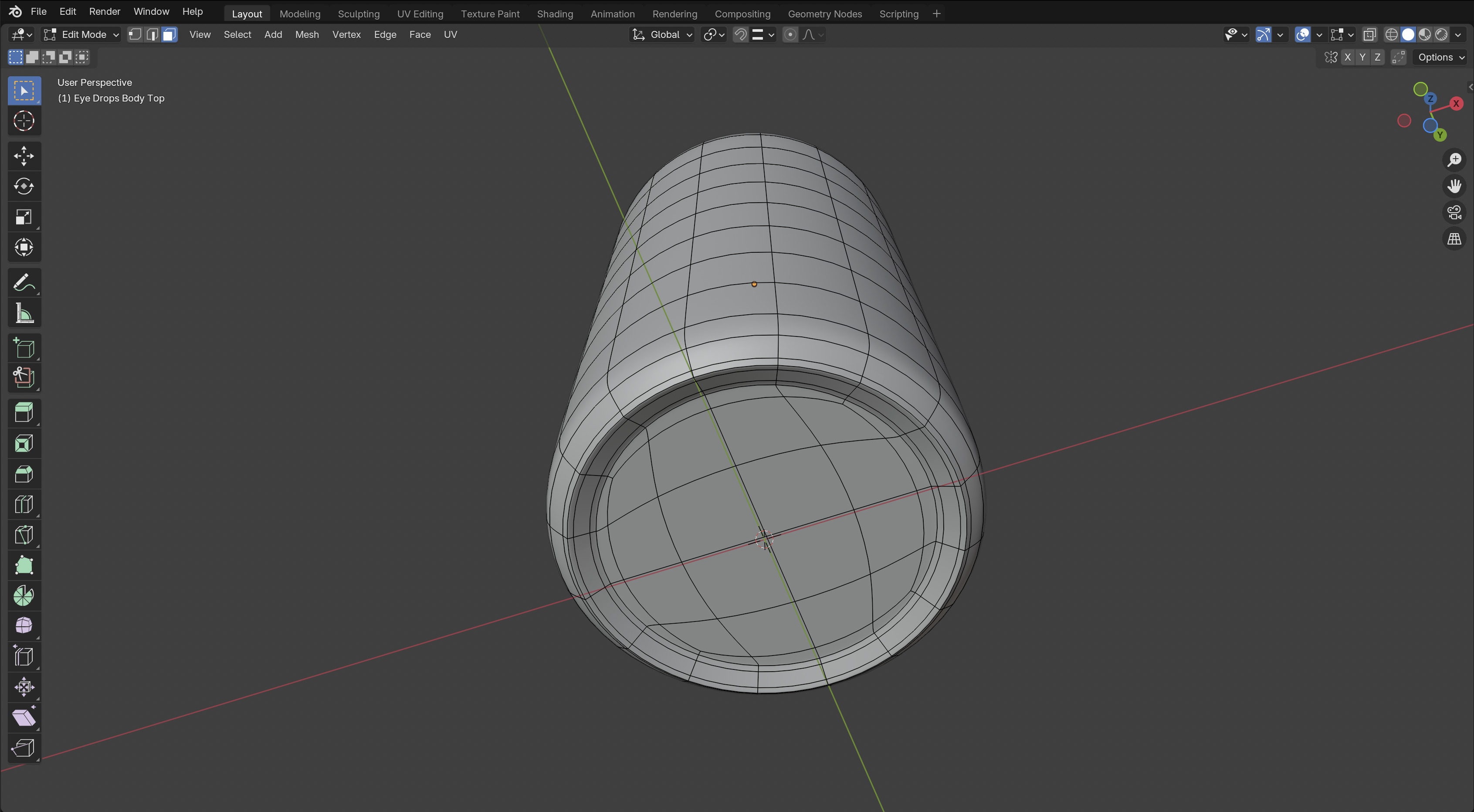 Eye Drops Bottle 15ml 3D model_10