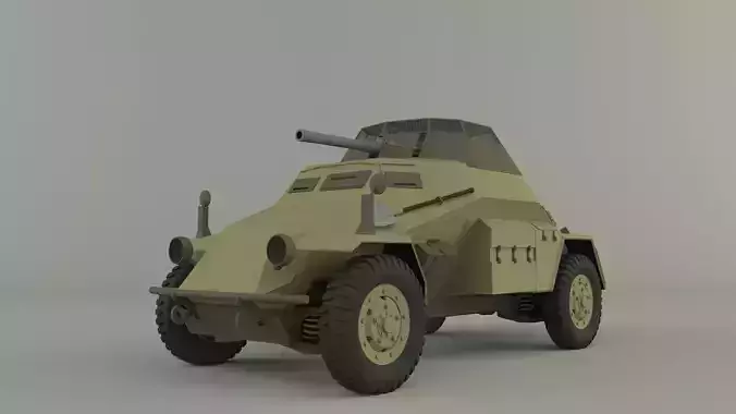 SDKFZ-222 military vehicle
