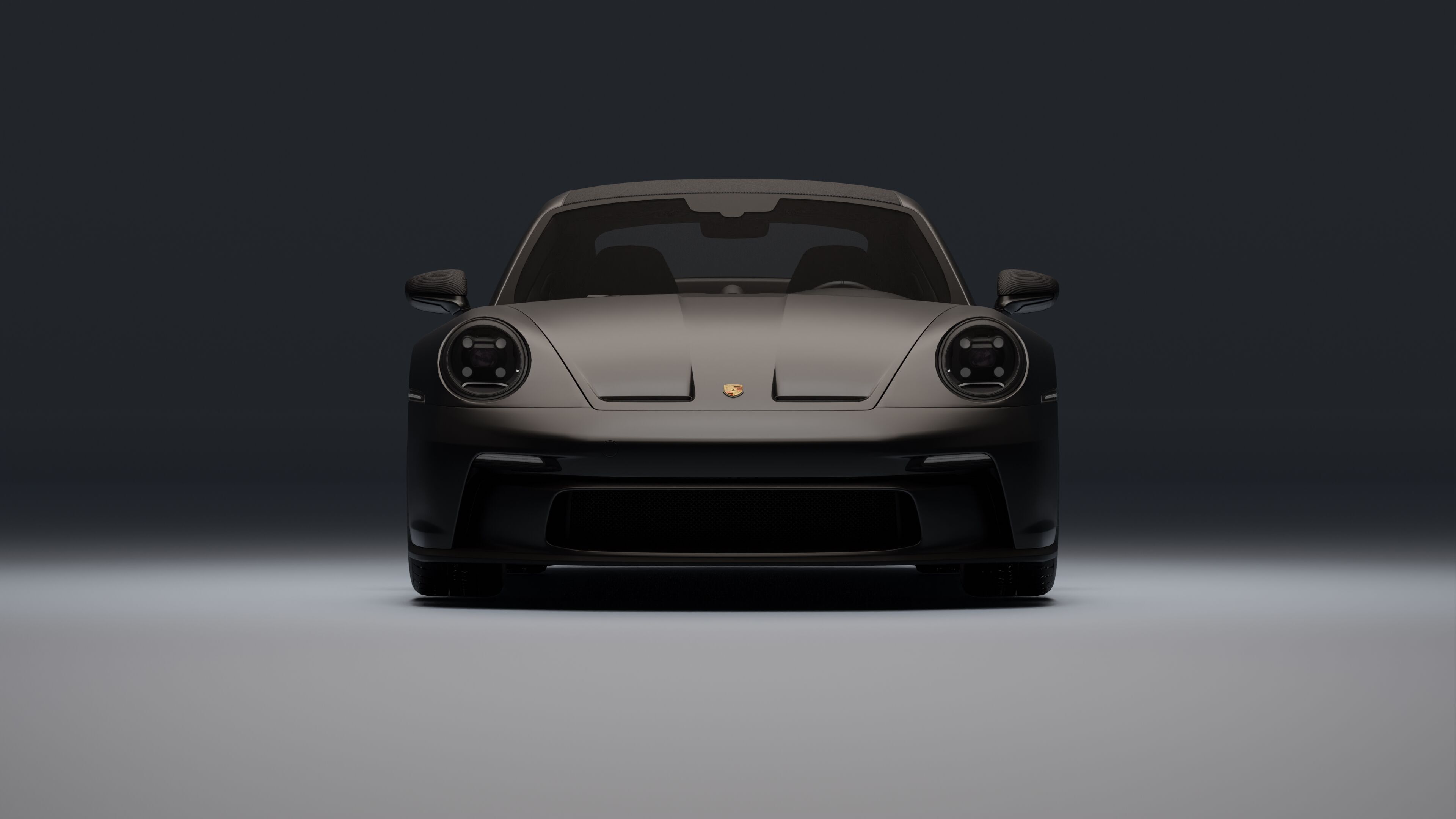 Porsche 911 GT3 Touring 2022 Low-poly 3D model_21