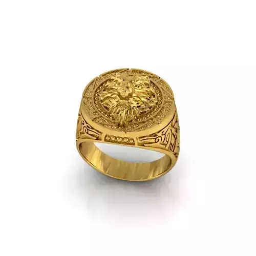 Wolf Ring 3D print model