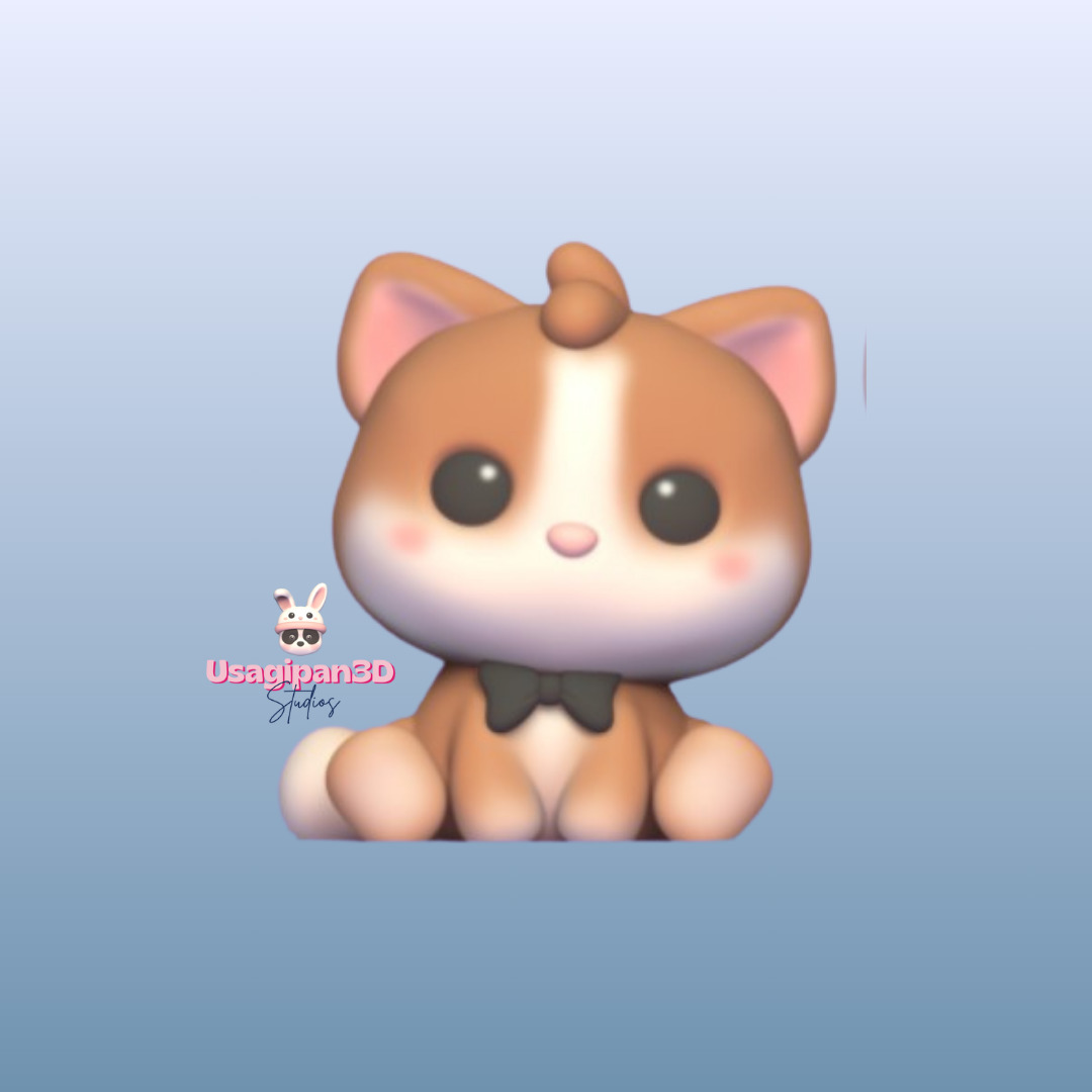 Cat Groom 3D print model_1
