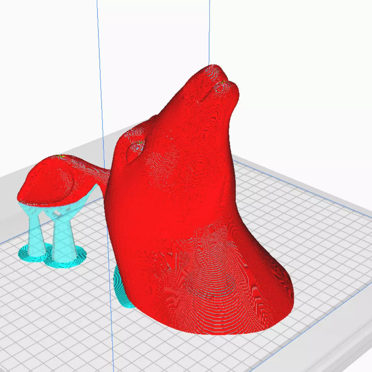 deer head 3d print Free 3D print model