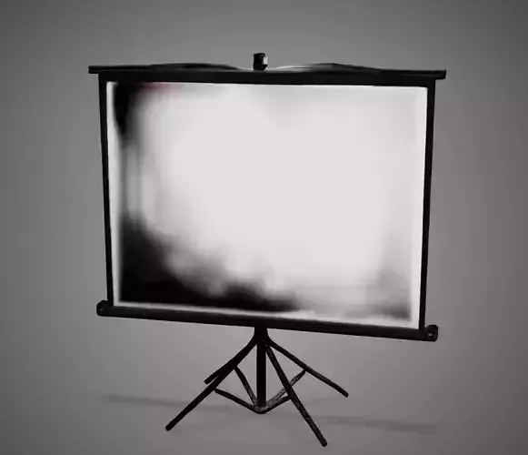 Standing Projection Screen AI Created