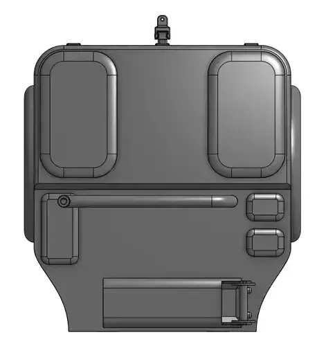 scx24 pipeline bed 3D print model