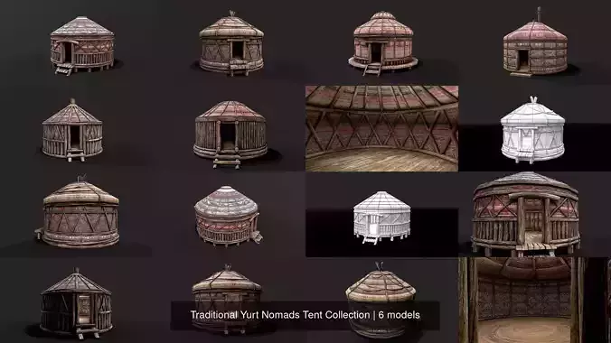 Traditional Yurt Nomads Tent Collection