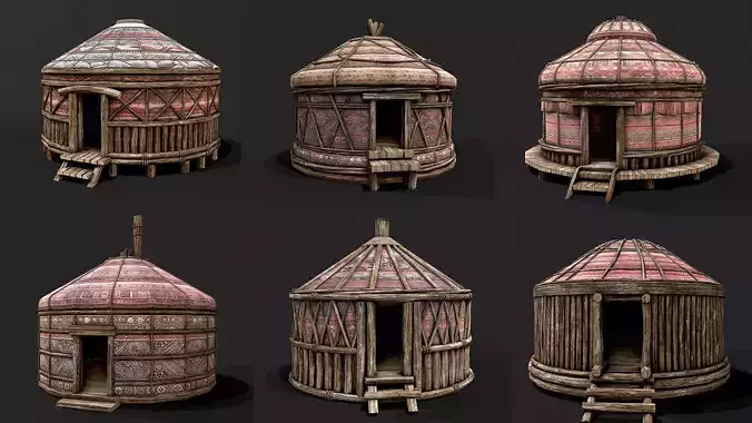 Traditional Yurt Nomads Tent Collection 