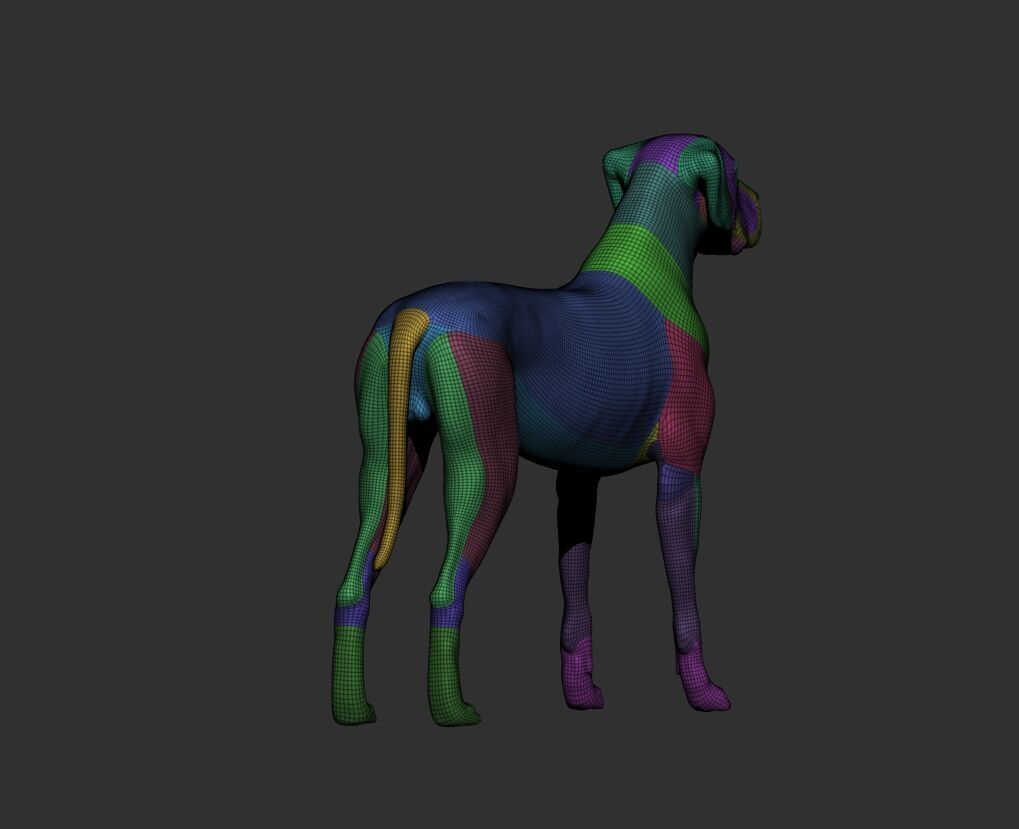 Gran danes Perro 3D print model_6