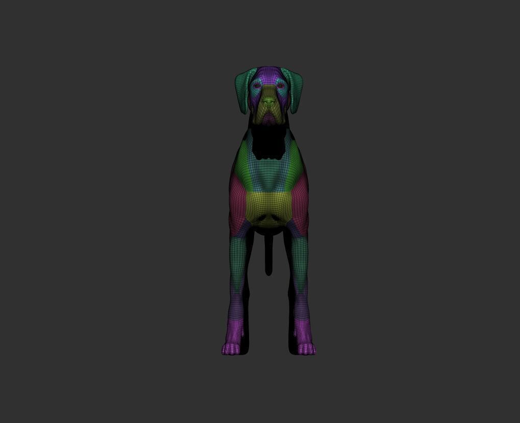 Gran danes Perro 3D print model_5