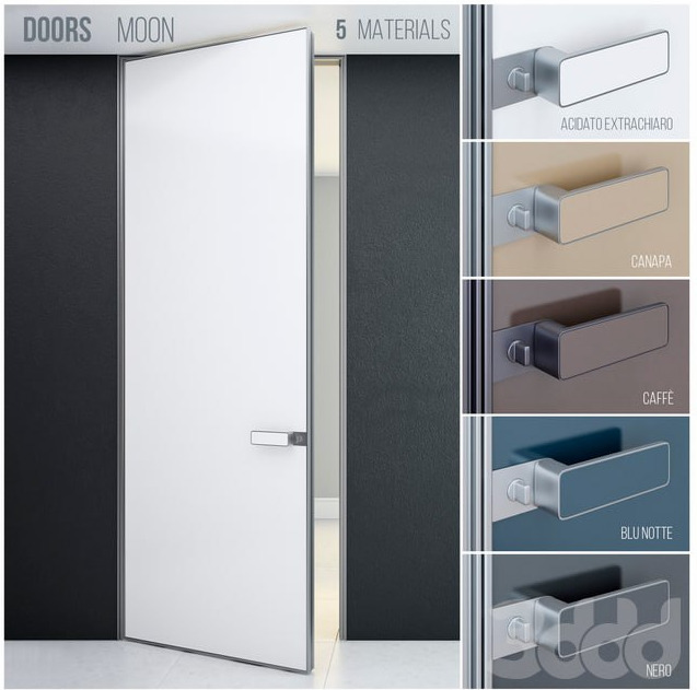 Rimadesio Moon Low-poly 3D model_4