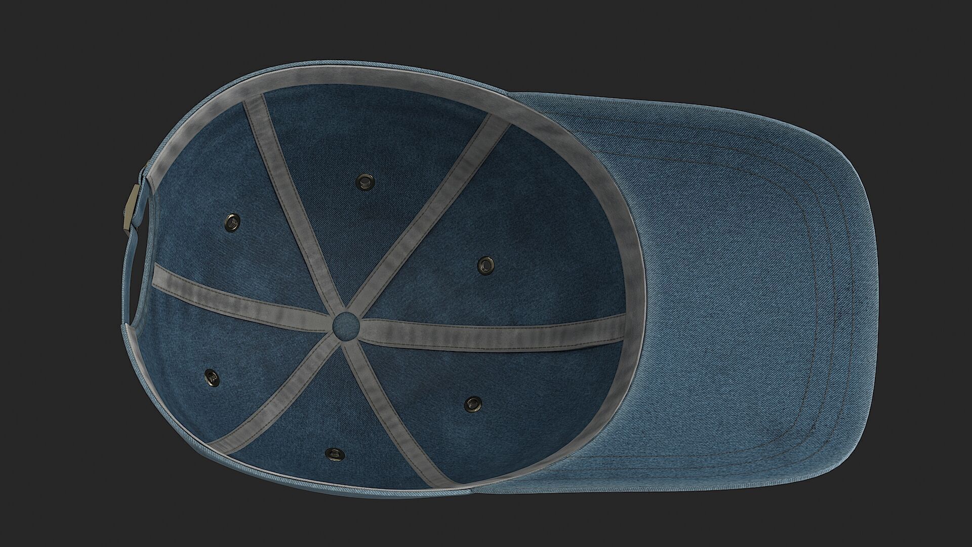 Male Denim Collection Cloth Low-poly 3D model_24