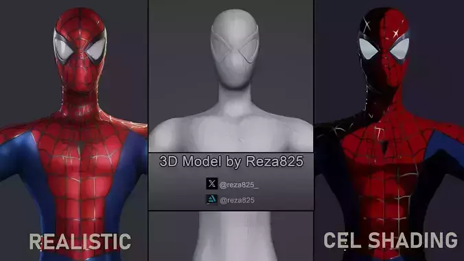 TNAS MTV Spider-Man the New Animated Series 2003  3D model