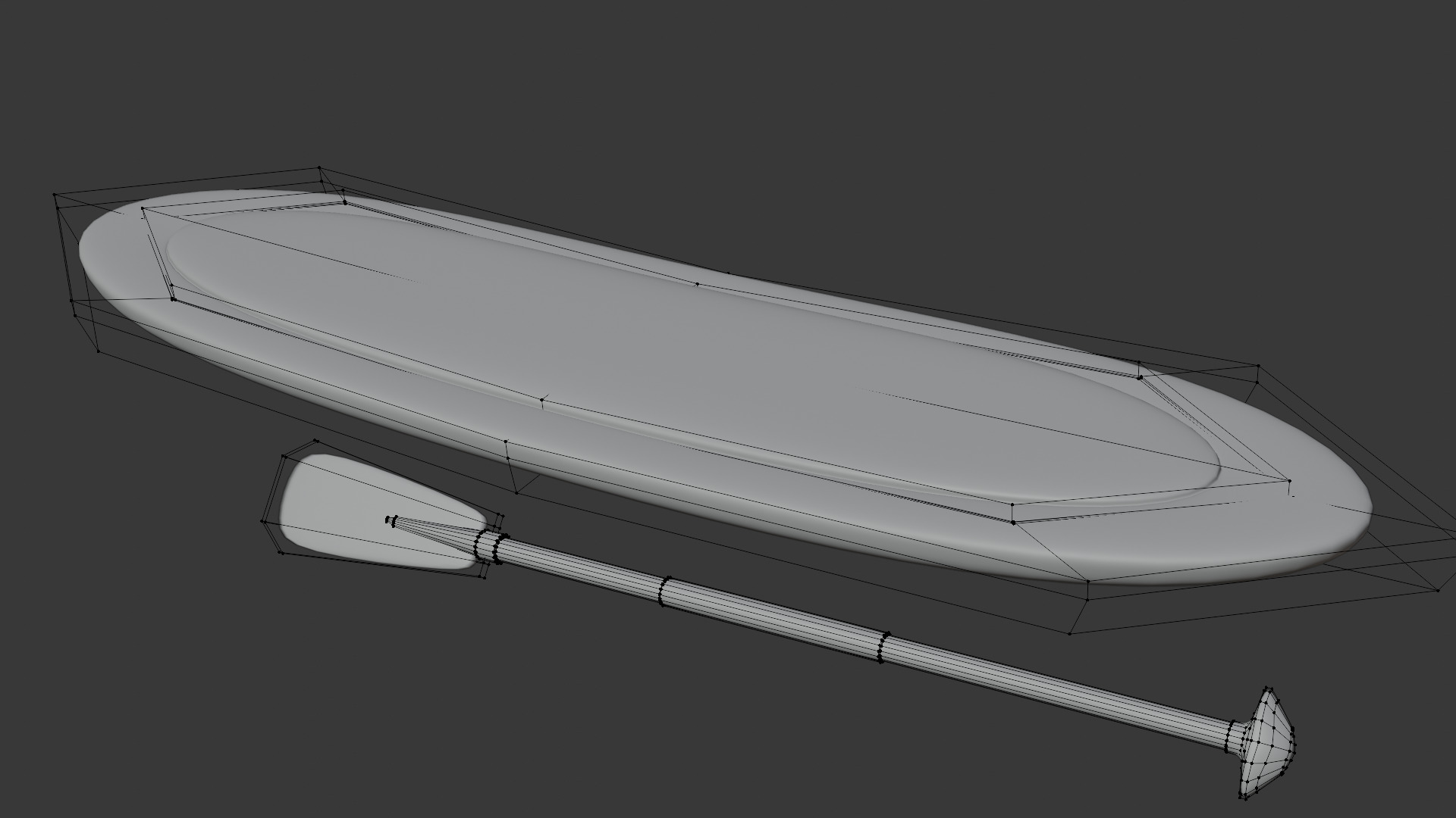 Surfboard 3D model_6