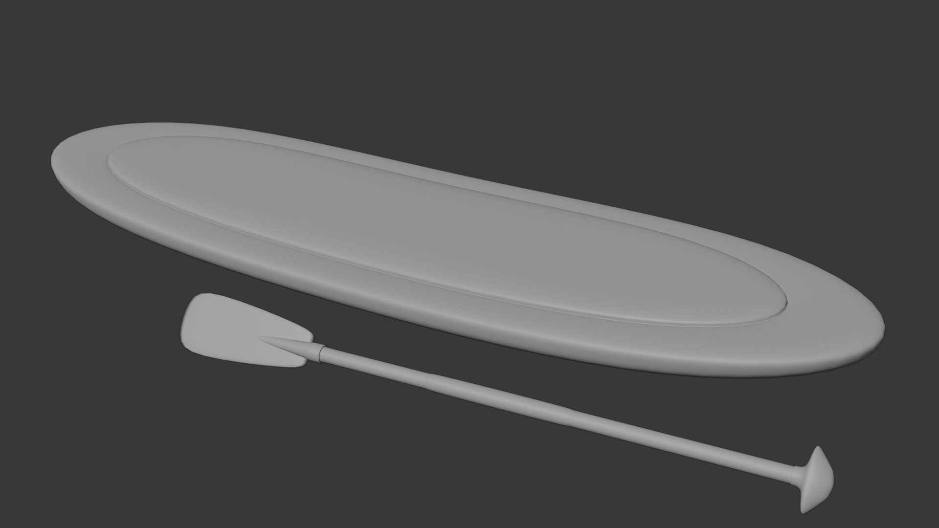 Surfboard 3D model_5